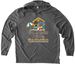 Limited Edition GMSP Summer Logo, a Aluminum Grey Allmade Eco Triblend Hoodie Tee
