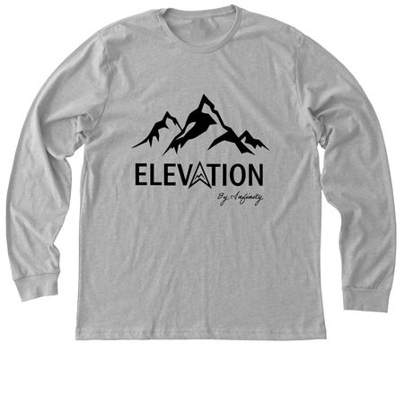 Elevation Merchandise (Light Colors), a Athletic Heather Premium Long Sleeve Tee
