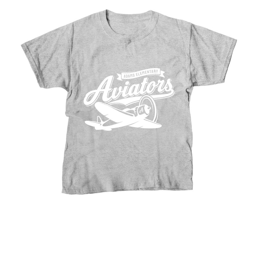 Adams Aviators Plane: Youth, a Sport Grey Youth Unisex Tee