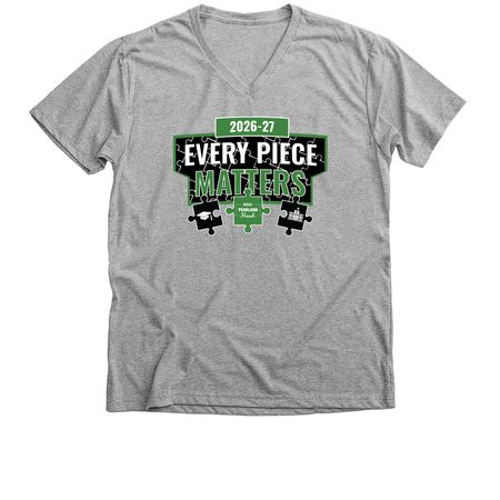 Pearland ISD 2026-27, a Athletic Heather Premium V-Neck Tee