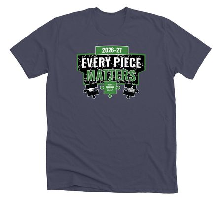 Pearland ISD 2026-27, a Heather Midnight Navy Premium Unisex Tee