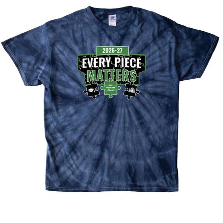 Pearland ISD 2026-27, a Navy Classic Tie Dye Tee