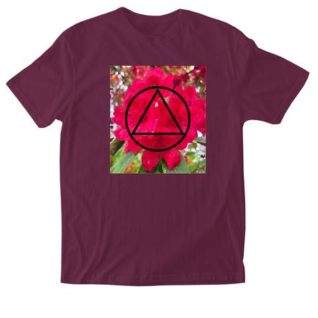 Serenity&nbsp;, a Maroon Softstyle Cotton Tee