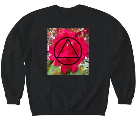 Serenity&nbsp;, a Black Softstyle Crewneck Sweatshirt