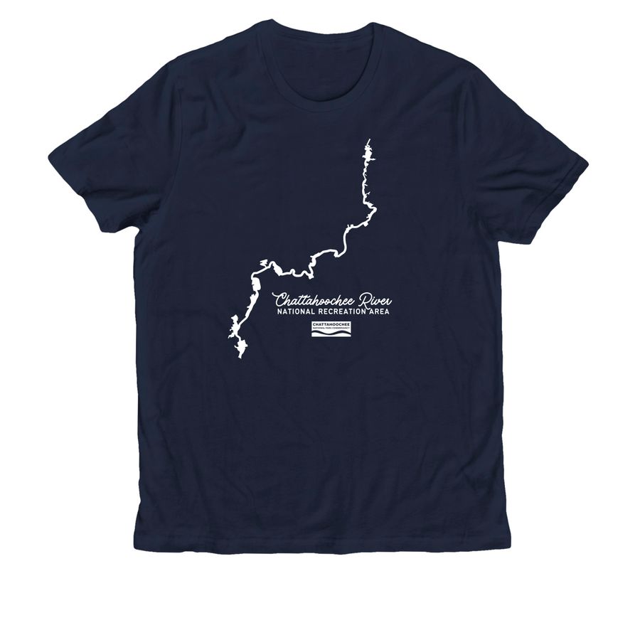 CRNRA Map Top, a Night Sky Navy Allmade Organic Cotton Unisex Tee