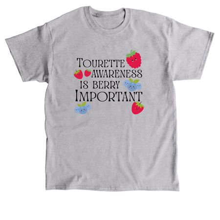 Berry Important Tee, a Sport Grey Classic Unisex Tee