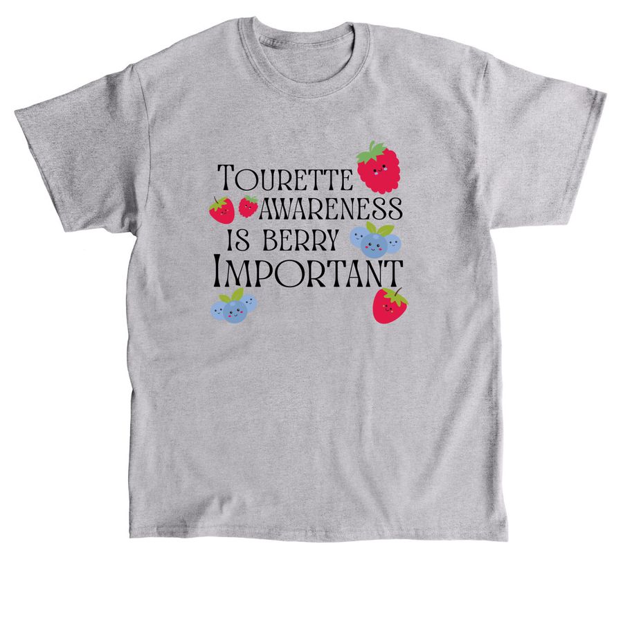 Berry Important Tee, a Sport Grey Classic Unisex Tee