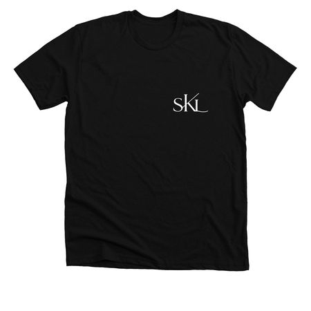 SKL - Main Logo, a Solid Black Blend Premium Unisex Tee