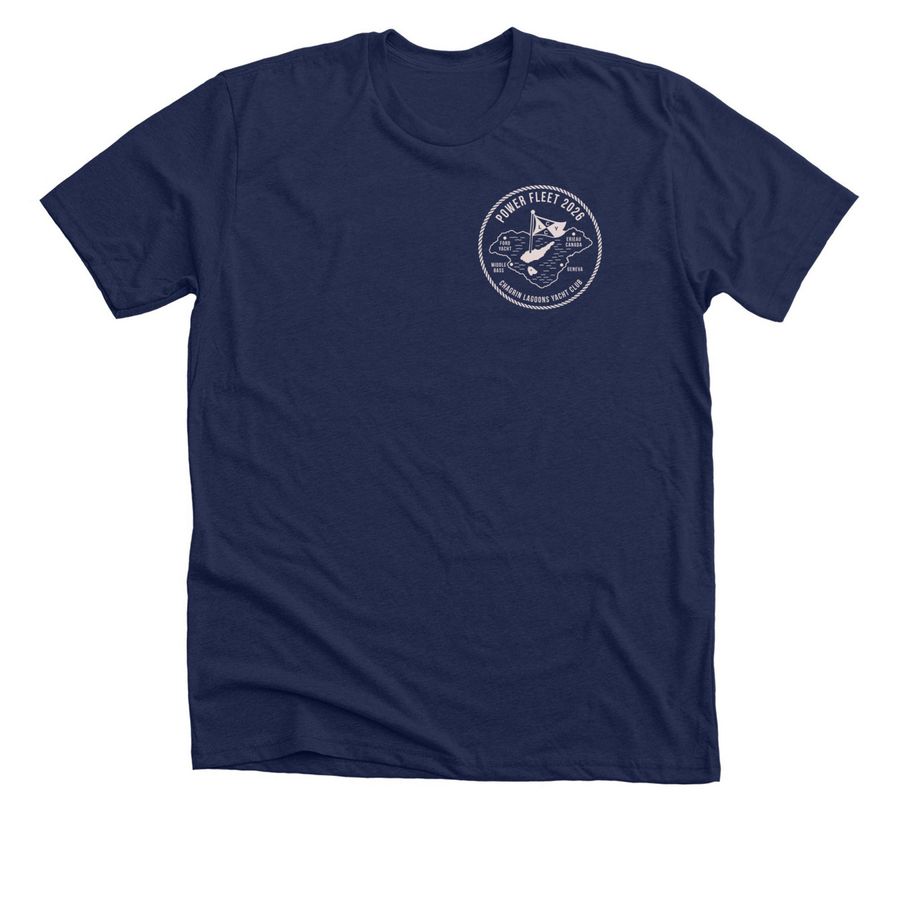 CLYC Power Fleet 2026, a Solid Navy Blend Premium Unisex Tee