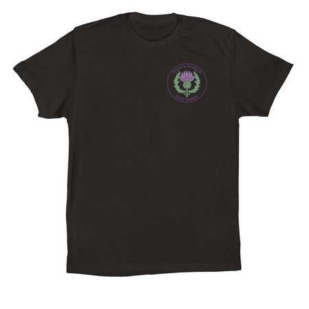 T&S Dance Academy Front Pocket, a Black Premium Cotton Tee