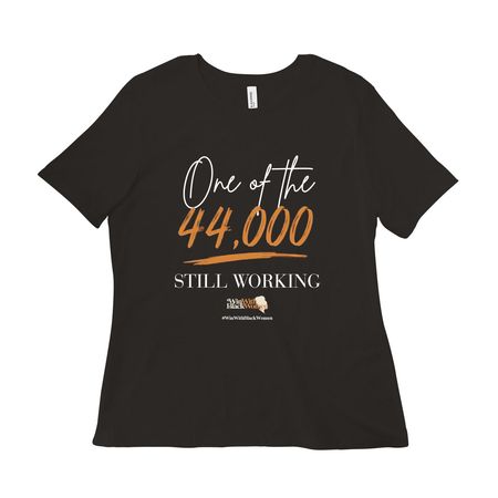 44K Anniversary, a Black Women?s Relaxed Cotton Tee
