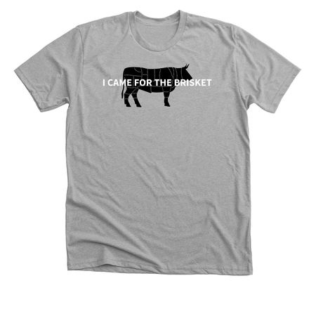 Brisket = Flourishing! - T-shirt, a Athletic Heather Premium Unisex Tee