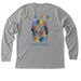 Autism Awareness, a Athletic Heather Premium Long Sleeve Tee (back-view)