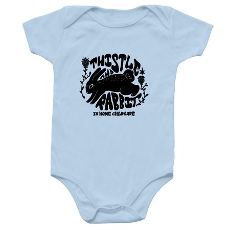 T&R Baby, a Light Blue Infant Onesie