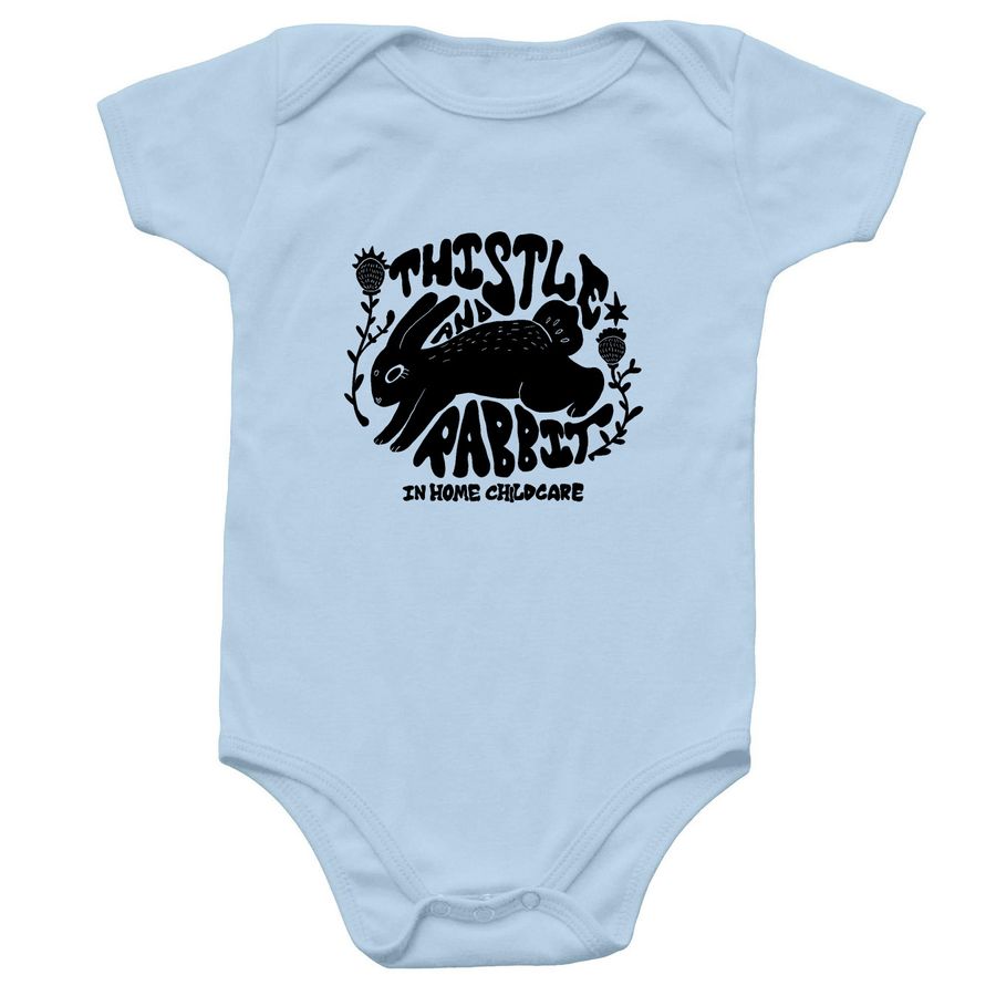 T&R Baby, a Light Blue Infant Onesie