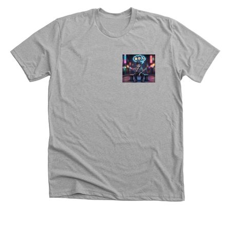 Hmmm, a Athletic Heather Premium Unisex Tee