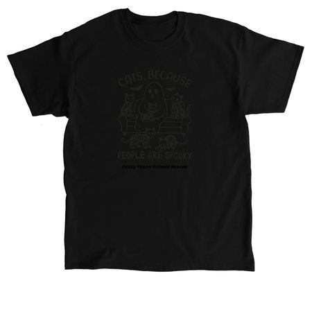 Halloween Fun - Cats, a Black Classic Unisex Tee