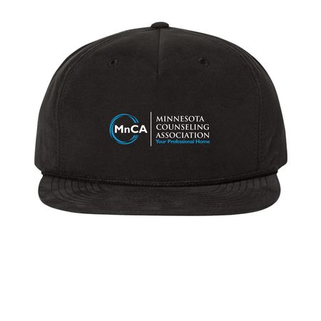 MnCA Hats&nbsp;, a Black Printed Umpqua Snapback Cap