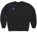 Splashberry Groovy Crewneck, a Black Softstyle Crewneck Sweatshirt