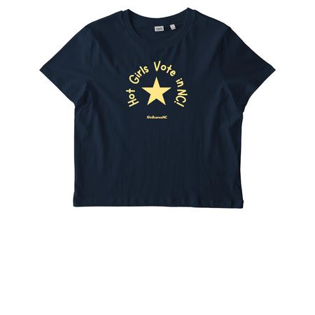Hot girls vote in NC, a French Navy Stanley/Stella Women?s Stella Muser Tee