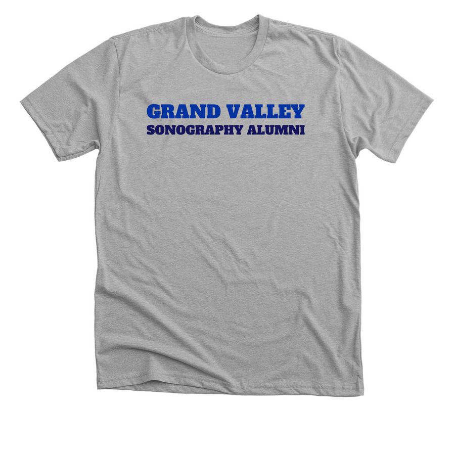 Alumni&nbsp;, a Athletic Heather Premium Unisex Tee