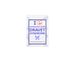 2026 DSF Awareness Yard Flag, a White 12" x 18" Yard Flag