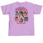 Tibbies Celebrate Labor Day, a Neon Violet Comfort Colors Unisex Tee (back-view)