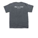 STEPtember, a Dark Heather Youth Unisex Tee (back-view)