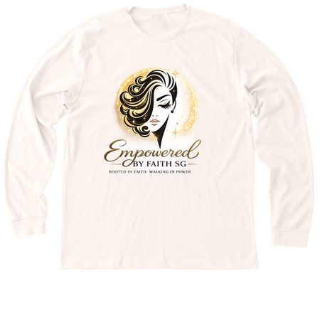 Rooted in Faith.&nbsp;, a Heather Natural Premium Long Sleeve Tee