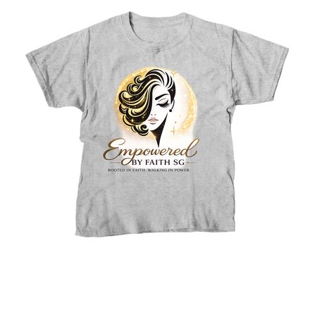 Rooted in Faith.&nbsp;, a Sport Grey Youth Unisex Tee