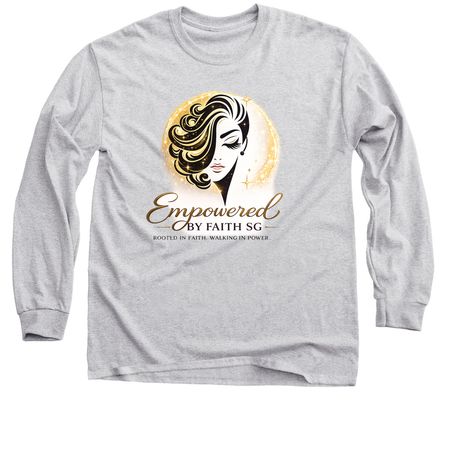 Rooted in Faith.&nbsp;, a Sport Grey Classic Long Sleeve Tee
