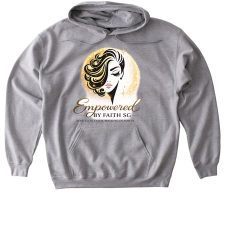 Rooted in Faith.&nbsp;, a Sport Grey Gildan Softstyle Pullover Hoodie