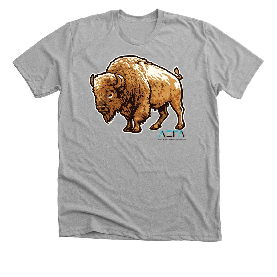 AZFA - Bison, a Athletic Heather Premium Unisex Tee