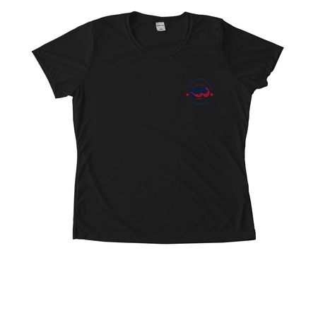 America's 250th Anniversary Performance, a Black Women's Performance Tee