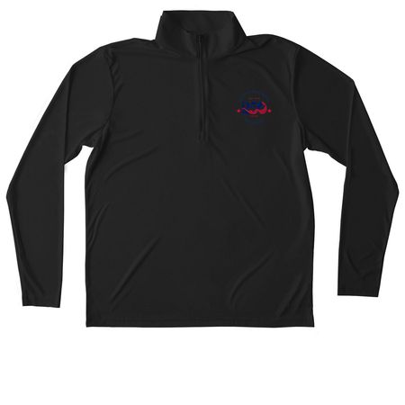 America's 250th Anniversary Performance, a Black Unisex Performance Quarter Zip Pullover