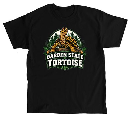 Garden State Tortoise Official Logo, a Black Classic Unisex Tee