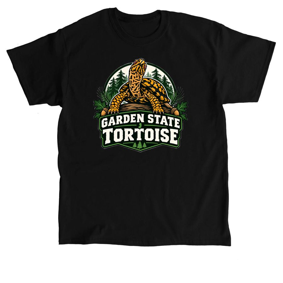 Garden State Tortoise Official Logo, a Black Classic Unisex Tee