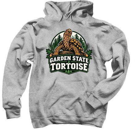 Garden State Tortoise Official Logo, a Sport Grey Pullover Hoodie
