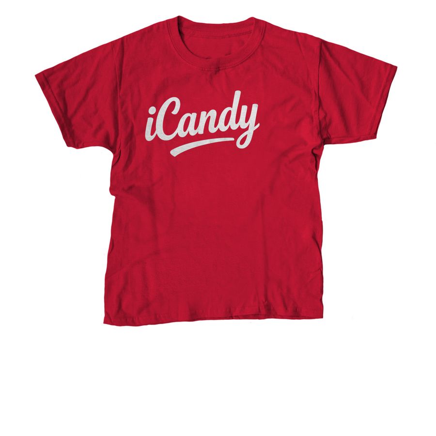 iCandy Uni Sex Tee&nbsp;, a Red Youth Unisex Tee