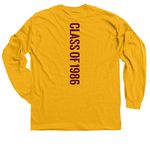HEHS HIGHLANDER - CLASS OF 1986 REUNION, a Gold Classic Long Sleeve Tee (back-view)