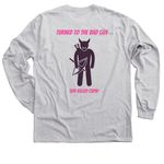 Soul Sharp, a Sport Grey Classic Long Sleeve Tee (back-view)