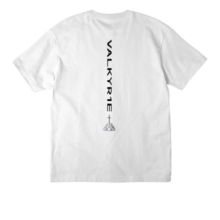 VALKYRIE STAPLE 03 - LIGHTS, a White Unisex Heavyweight Tee