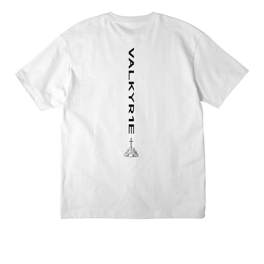 VALKYRIE STAPLE 03 - LIGHTS, a White Unisex Heavyweight Tee