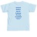 I?m All Ears Design, a Chambray Comfort Colors Unisex Tee (back-view)