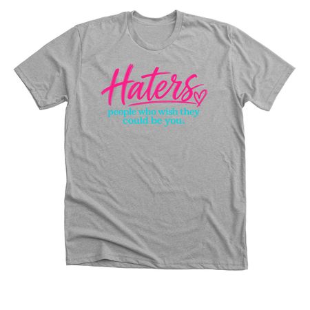 Hater, a Athletic Heather Premium Unisex Tee