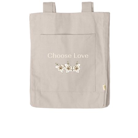 Choose Love Tote, a Pumice Reclaimist Everywhere Tote Bag
