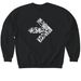 2026 Pelotonia Gravel&nbsp;, a Black Softstyle Crewneck Sweatshirt
