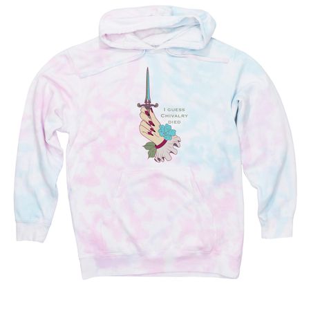 Chivalry&nbsp;, a Cotton Candy Tie Dye Pullover Hoodie