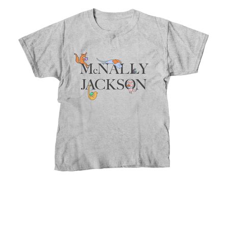 McJ for Kids and Select Adults, black ink, a Sport Grey Youth Unisex Tee