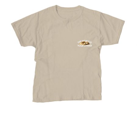 The World is Your Oyster - Original Artwork, a Sand Youth Unisex Tee